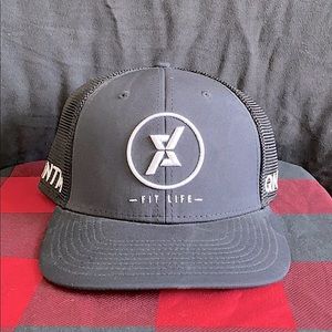 Black Quantum Fit Life Snapback Hat